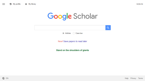 Google Scholar Citations